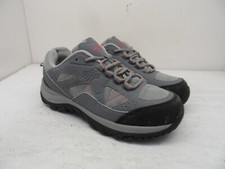 Aggressor Women's Steel Toe SP Safety Athletic Shoes 2501 Grey Pink Size 8M