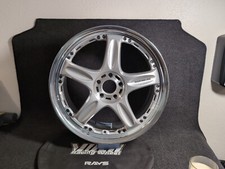 Jdm Rays Engineering Volk Racing Gt-c 18 X 7.5j 5x100 Et 50 Face 1 Dented