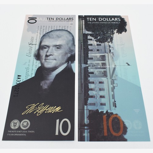 6pcs Set Gold Foil Banknotes 1 / 5 / 10 / 20 / 50 / 100 Dollar Collection Gifts - Picture 6 of 12