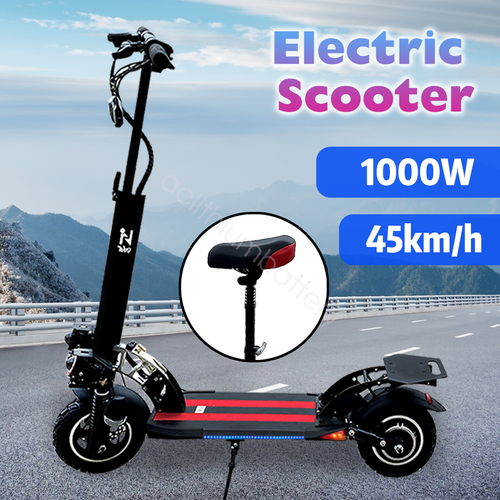 🚨1500W 2000W 55KM/H Electric Scooter 10" Foldable Off Road Travel Adult e-Bike - Picture 3 of 19
