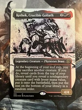 1x Foil Kethek, Crucible Goliath (319) Phyrexia All Will Be One LP MTG Magic