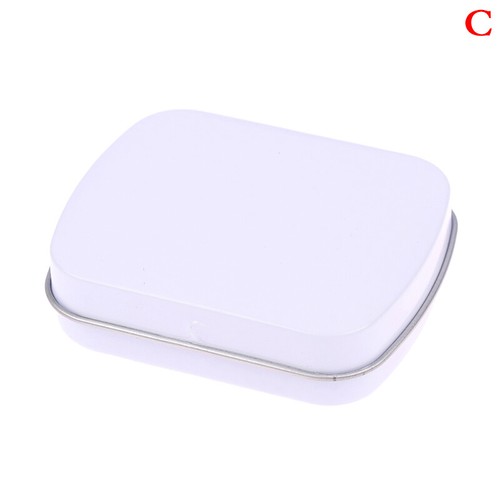Small Empty Metal Tin Flip Storage Pill Box Case Organizer For Candy -@- - Picture 15 of 21