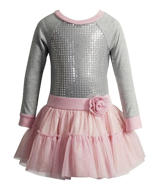 Long Sleeve Girls' Dresses Size 14 Tutu Dress
