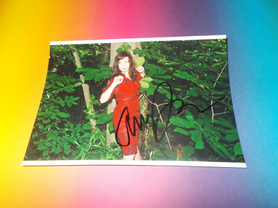 Tickley Feather Sängerin  signed signiert autograph Autogramm Foto in person