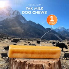 Yak Milk Dog Chew Bones for Large dogs, Dog Dental Treats for Aggressive Chewers