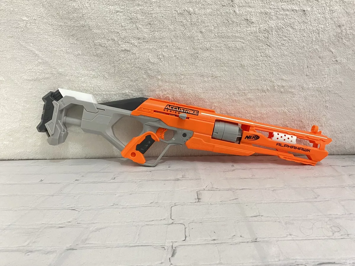 AlphaHawk (NERF N-Strike Elite Accustrike revolver dart sniper