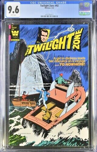 Twilight Zone #92 Painted Cover CGC 9.6 Gold Key 5/82 (copy 5) - Bild 1 von 2