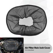 Waterproof Dust Air Filter Rain Sock Cover Fit For Harley Softail 114 Touring