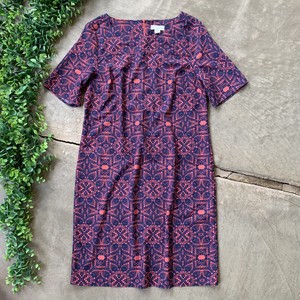 coral shift dress uk