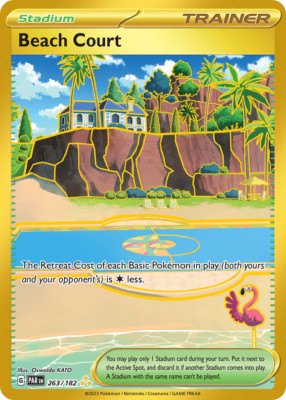 Beach Court 263/182 Hyper Rare | Paradox Rift | Pokemon Card | eBay