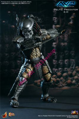 HOT TOYS MMS221 Alien vs. Predator 1/6 Celtic Predator Action