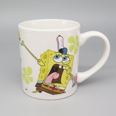 Sponge Bob Keramik Kinderbecher 2010 Viacom/Nickelodeon