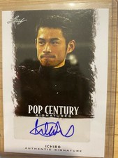 2012 Leaf Pop Century - Ichiro Autographed Card