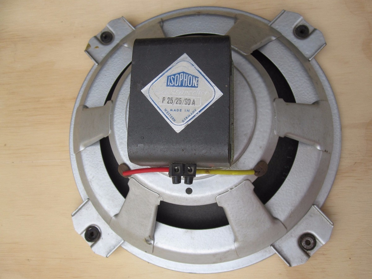 vintage Speaker ISOPHON Klangfilm AlNiCo 1950s NOS horn