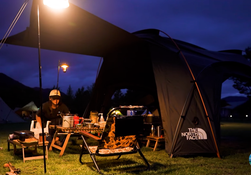 THE NORTH FACE NV22320 Evabase 6 NT New Taupe Tent Shelter THE NORTH FACE NV22320 Evabase 6 NT New Taupe Tent Shelter