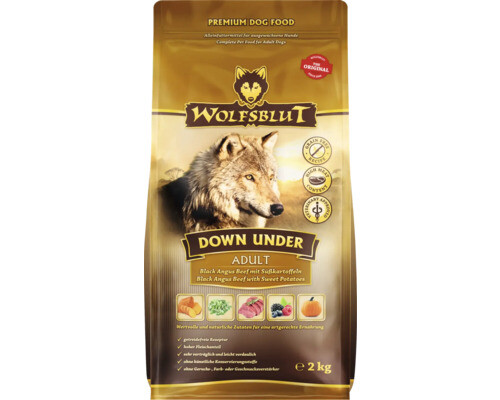Hundefutter trocken WOLFSBLUT Down Under Black Angus Rindfleisch mit wertvollen - Bild 1 von 4