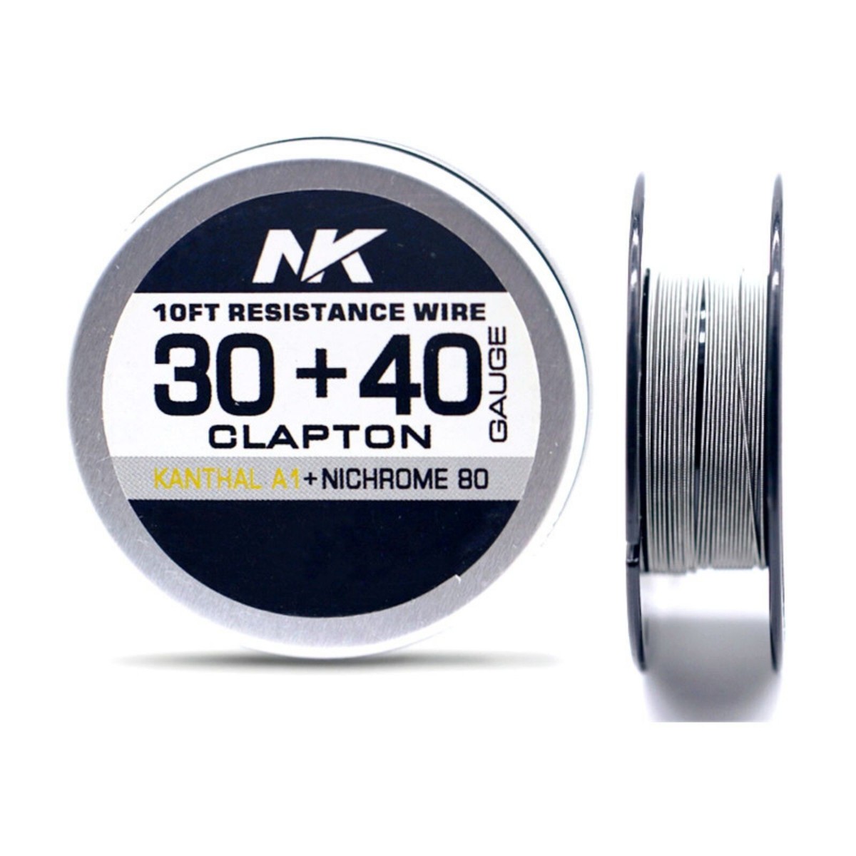 NK Ni80 Fused Clapton Wire Alien Nichrome 80 10ft/Spool Tri NK Ni80 Fused Clapton Wire Alien Nichrome 80 10ft/Spool Tri