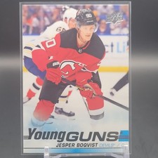 JESPER BOQVIST 2019-20 Upper Deck Young Guns Rookie #233 Devils NHL