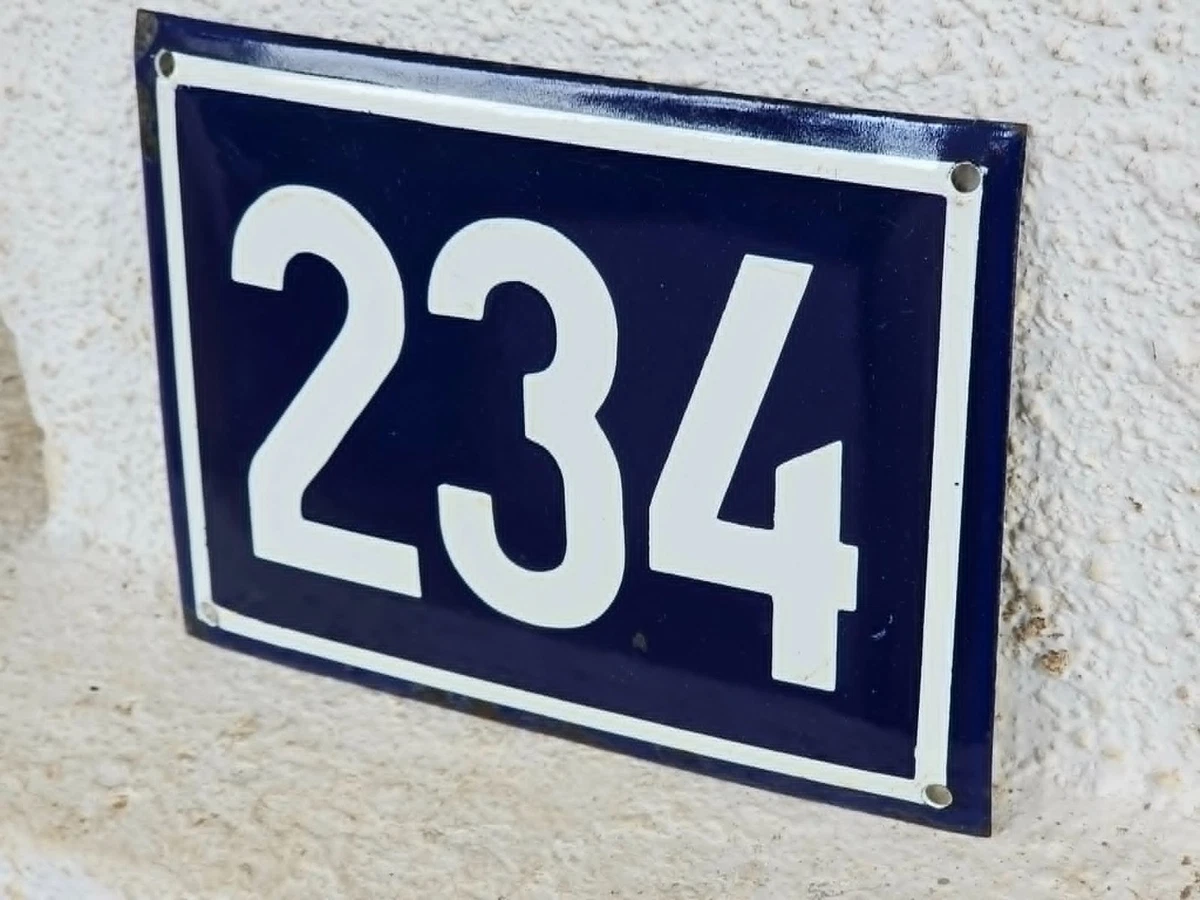 Vintage Original Antique House Numbers for sale | eBay