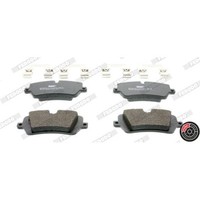 Bremsbelagsatz Scheibenbremse Ferodo FDB4678 Fuse+ Technology FüR Rover