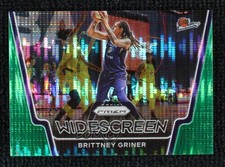 2021 Panini Prizm WNBA Widescreen Green Pulsar 2/25 Brittney Griner #8 uk2