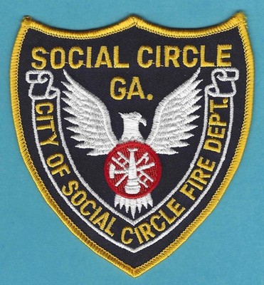 SOCIAL CIRCLE GEORGIA FIRE RESCUE PATCH