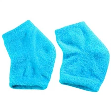 Moisturizing Heel Socks 2x Women Soft Breathable Spa Heel Socks for Dry Heels
