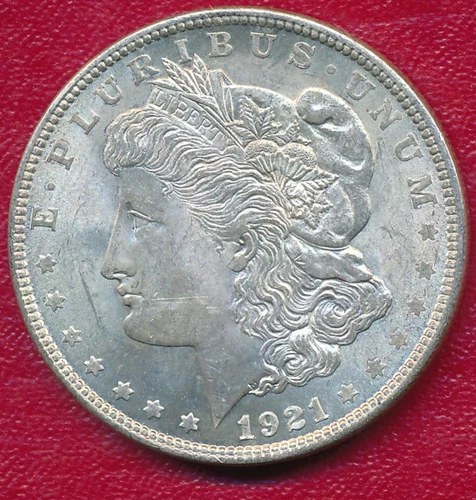 1921 SILVER MORGAN DOLLAR *ABOUT UNCIRCULATED** FREE SHIPPING!