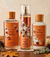 Bath Body Works Fall In Bloom Body Mist Body Wash Body Lotion Set of 3 New