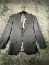 Charles Tyrwhitt Slim Fit Blazer Sport Coat 38S Gray Wool Super 110s