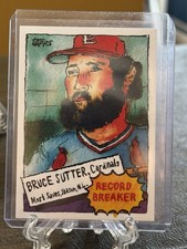 2022 Topps Spotlight 70 II By Andy Friedman Bruce Sutter #37 St. Louis Cardinals
