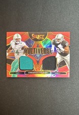 2025 Panini Select - Multiverse Christian Wilkins #MVJ-CWK Red Prizm (MEM)