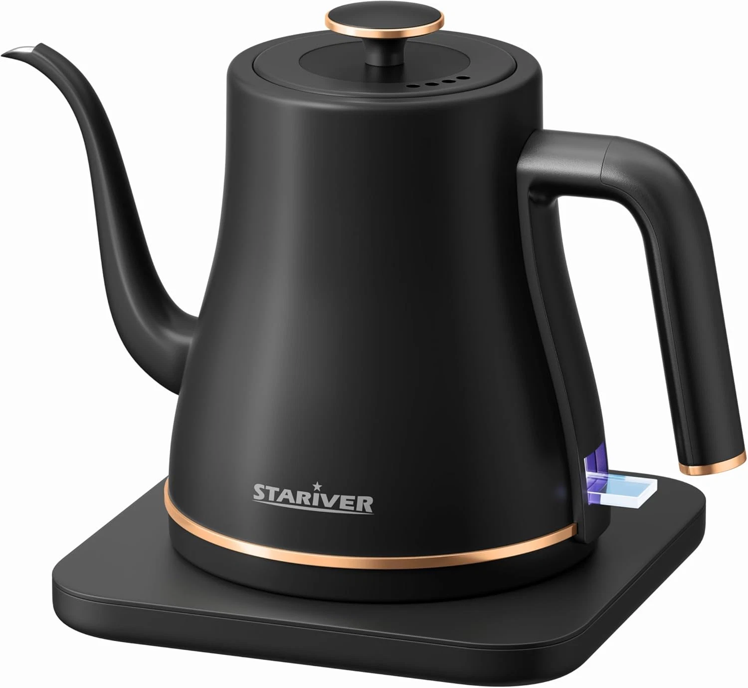 Gooseneck Electric Kettle 0.8L Pour Over Coffee Tea Stainless Steel Black New
Opens in a new window