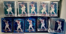 (167x) Eduardo Quintero Huge Lot Bowman Chrome Prospects #BCP-115 1st Sapphire +
