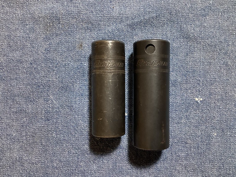 Snap-On  3/8 " Drive - 6Point - 13mm + 15mm Metric Deep Impact Sockets  SIMFM