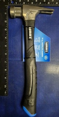 NEW Hart 16oz Claw Hammer With Magnetic Nail Starter