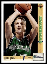 1991-92 Upper Deck Brad Davis Dallas Mavericks #84