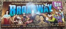 Various Broadway: 154 Original Recordings  8 CD Set Great Musicals CD, 2002 