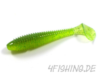 KEITECH FAT Swing Impact in 3.3'' - Farbe LIME / CHARTREUSE