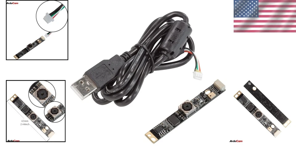 High-Definition 5MP Autofocus USB Webcam with Low Light Capability - Image 2 of 4