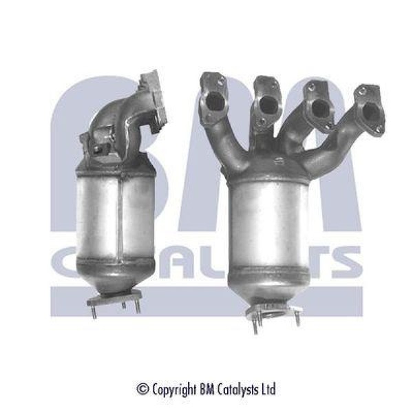 Bm Catalysts Katalysator Kat Approved Vorne Passend FüR Opel Astra G Combo 1.6-image