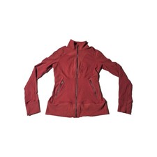 Lululemon Movement to Movement Jacket Dark Sports Red DKSR Size 6 Used