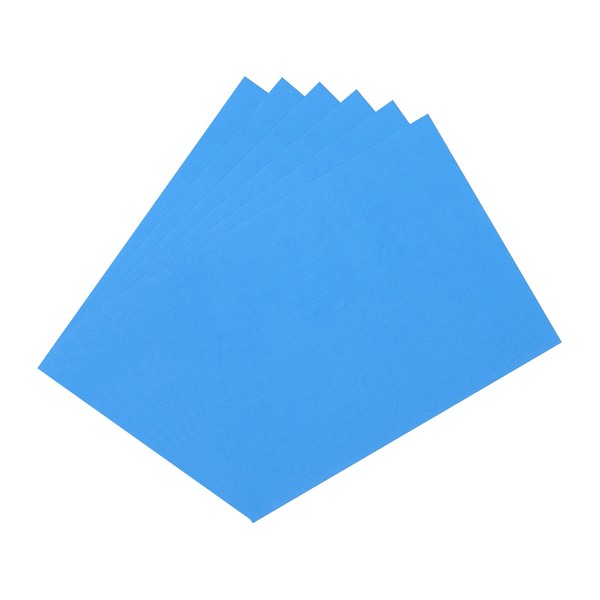 Blaue Eva-Schaumplatten 20X15Cm 2Mm FüR Diy Basteln, 6 StüCk-image