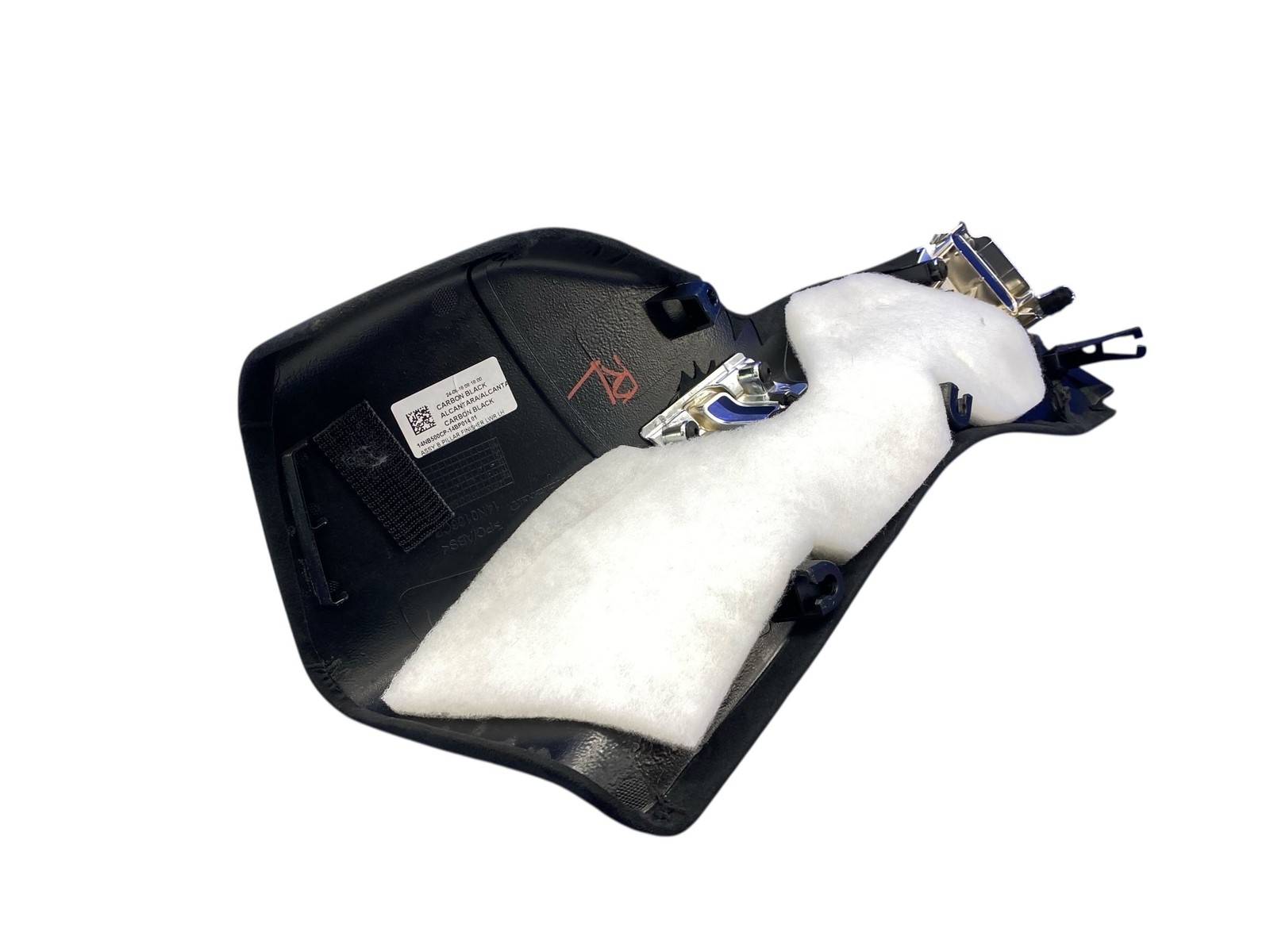 2018-2023 MCLAREN 720S REAR LEFT INTERIOR B PILLAR TRIM COVER PANEL 14NB500CP