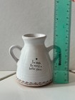 Natural Life Artisan Mini Vase YOU MAKE THE WORLD A BETTER  PLACE Ceramic — photo 2