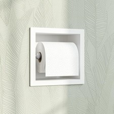 Toilet Paper Holder, SUS 304 Stainless Steel Recessed Toilet Paper Holder