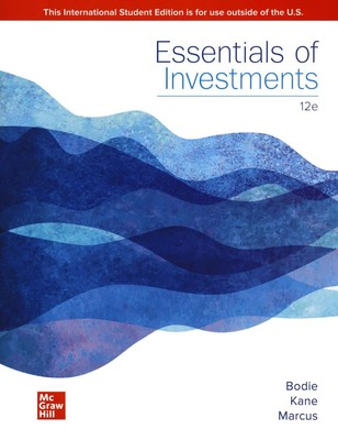 ISE Essentials of Investments - paperback Zvi Bodie, Alex Kane, Alan J. Marc...