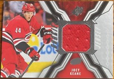 2021-22 SPx Rookie Jerseys Joey Keane #RJ-JK Carolina Hurricanes