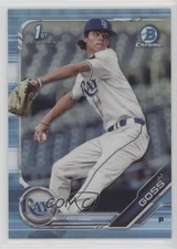 2019 Bowman Draft Chrome Sky Blue Refractor JJ Goss #BDC-61 y0i