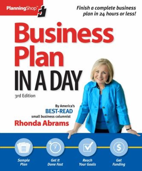 Business Plan in a Day Paperback Rhonda AbramsFree US Delivery | ISBN:1933895373